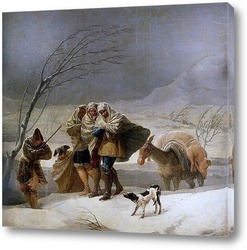   Постер Метель или зима