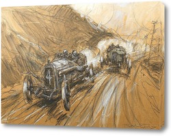   Картина Peugeot берет на себя инициативу, 1913