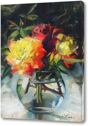   Постер Яркие розы