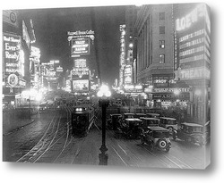   Постер Таймс сквер,1920-е.