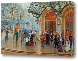   Картина Театр дю водевиль, Париж