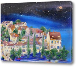   Картина Ночной городок