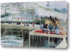  Картина Японский чайный дом
