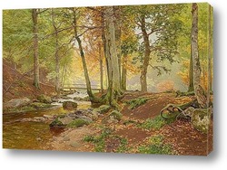   Картина Лесной пейзаж