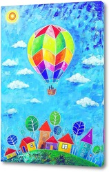   Постер Воздушный шар