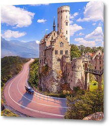   Постер замок Лихтенштейн