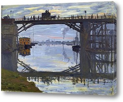  Железнодорожный мост в Аржантее, 1873