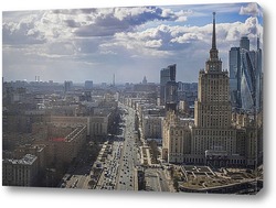   Постер Moscow-city