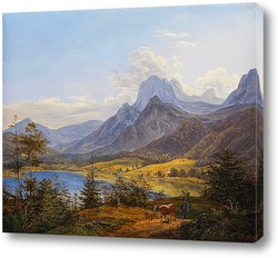   Картина Каровое озеро