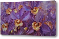   Картина Сиреневые орхидеи 