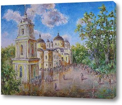   Картина У Матроны. Покровский монастырь
