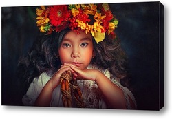   Постер Девушка - Осень