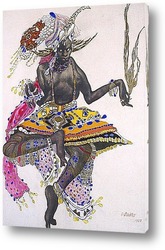   Картина Балерина, Синий Бог, 1912