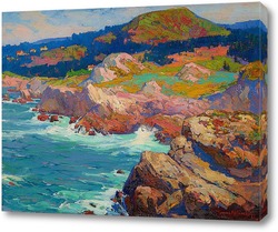   Картина Хайленд-драйв, побережье Монтерей