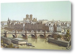   Постер Город и Новый мост