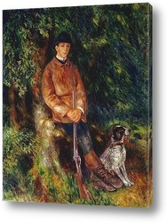   Картина Альфред Берард и его собака