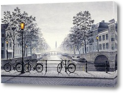    Вечерний Амстердам