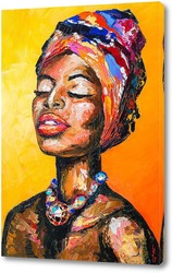   Постер Женщина Африки