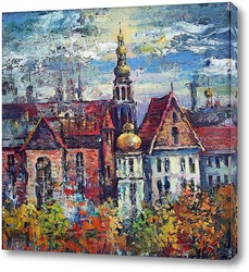   Картина Старый город