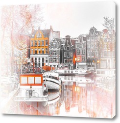   Постер Архитектура Амстердама