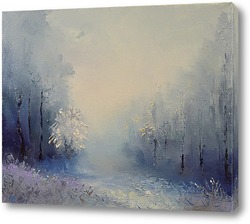   Картина Зимний туман
