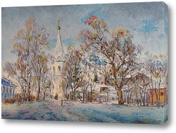   Картина Круглова Светлана. "Суздаль зимой"