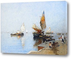   Картина Вид на лагуну, Венеция