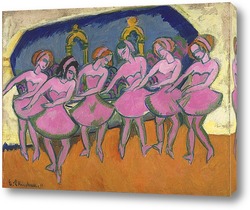   Постер Шесть танцовщиц
