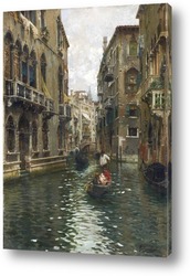   Картина Семейный пикник на Венецианском канале
