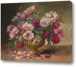   Постер Цветы в вазе