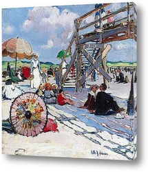   Постер Пляж в Глостер