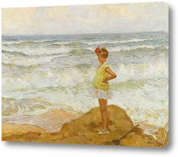   Картина Армянская девочка на море 
