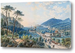   Картина Пейзаж с замком