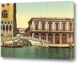   Постер Мост вздохов, Венеция, Италия