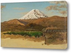   Картина Исследование горы Чимборасо, Эквадор