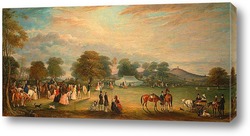   Картина Стрельба из лука в  парке, Лестершир
