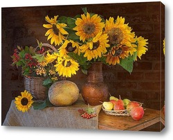   Постер Подсолнух-цветок солнца