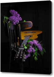   Постер Сиринь с гитарой.