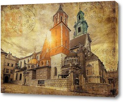   Постер Замок в Кракове