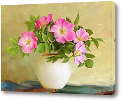   Картина Цветы шиповника