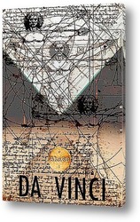   Постер Ветрувианский человек Леонардо да Винчи