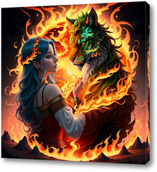  Постер Огненная душа