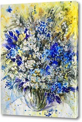   Картина Букет полевых цветов