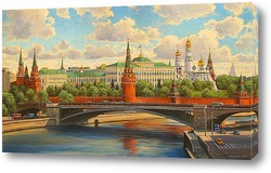   Картина Москва, Кремль