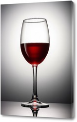   Постер Винный бокал с красным вином