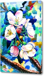  Картина Яблоневый цветы