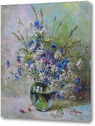   Картина Круглова Светлана. "Луговые цветы"