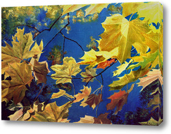   Картина Желтые листья