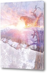   Постер Снежная пума
