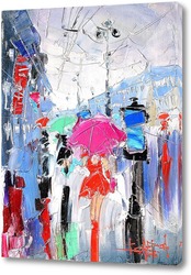   Постер На невском в дождь